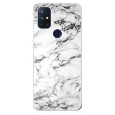 iSaprio Silikonové pouzdro - White Marble 01 pro OnePlus Nord N10 5G