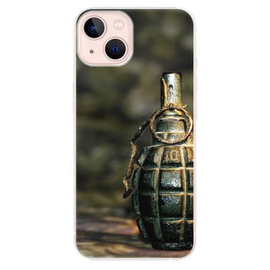 iSaprio Silikonové pouzdro - Grenade pro Apple iPhone 13