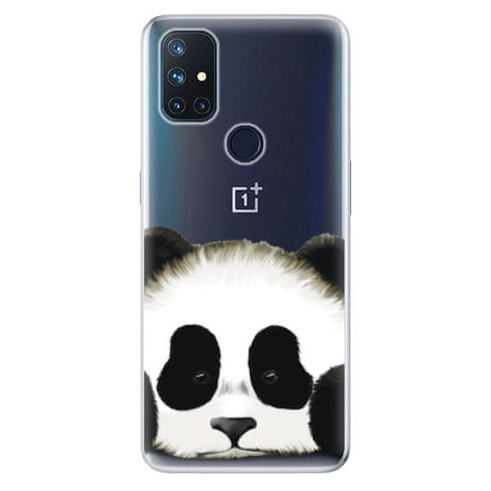 iSaprio Silikonové pouzdro - Sad Panda pro OnePlus Nord N10 5G