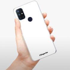 iSaprio Silikonové pouzdro - 4Pure - bílý pro OnePlus Nord N10 5G