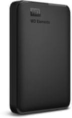 Western Digital WD Elements Portable - 5TB, černá (WDBU6Y0050BBK-WESN)