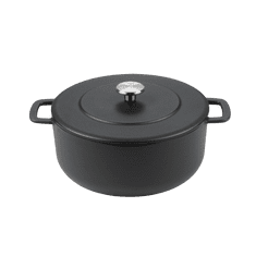 Gastro-Harant 100% RECYKLÁT LITINOVÝ HRNEC SOUS-CHEF BLACK 28CM