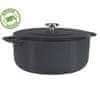 Gastro-Harant 100% RECYKLÁT LITINOVÝ HRNEC SOUS-CHEF BLACK 24CM