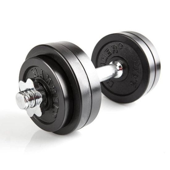 Hammer Nakládací jednoruční činka HAMMER Dumbbell Set Iron 15 kg / 30 mm