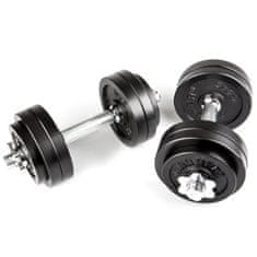 Hammer Nakládací jednoruční činka HAMMER Dumbbell Set Iron 2 x 15 kg / 30 mm