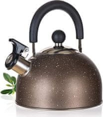 Banquet konvice nerezová GRANITE Brown 1,7 l, na indukci, plyn, sklokeramiku, elektřinu