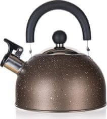 Banquet konvice nerezová GRANITE Brown 1,7 l, na indukci, plyn, sklokeramiku, elektřinu