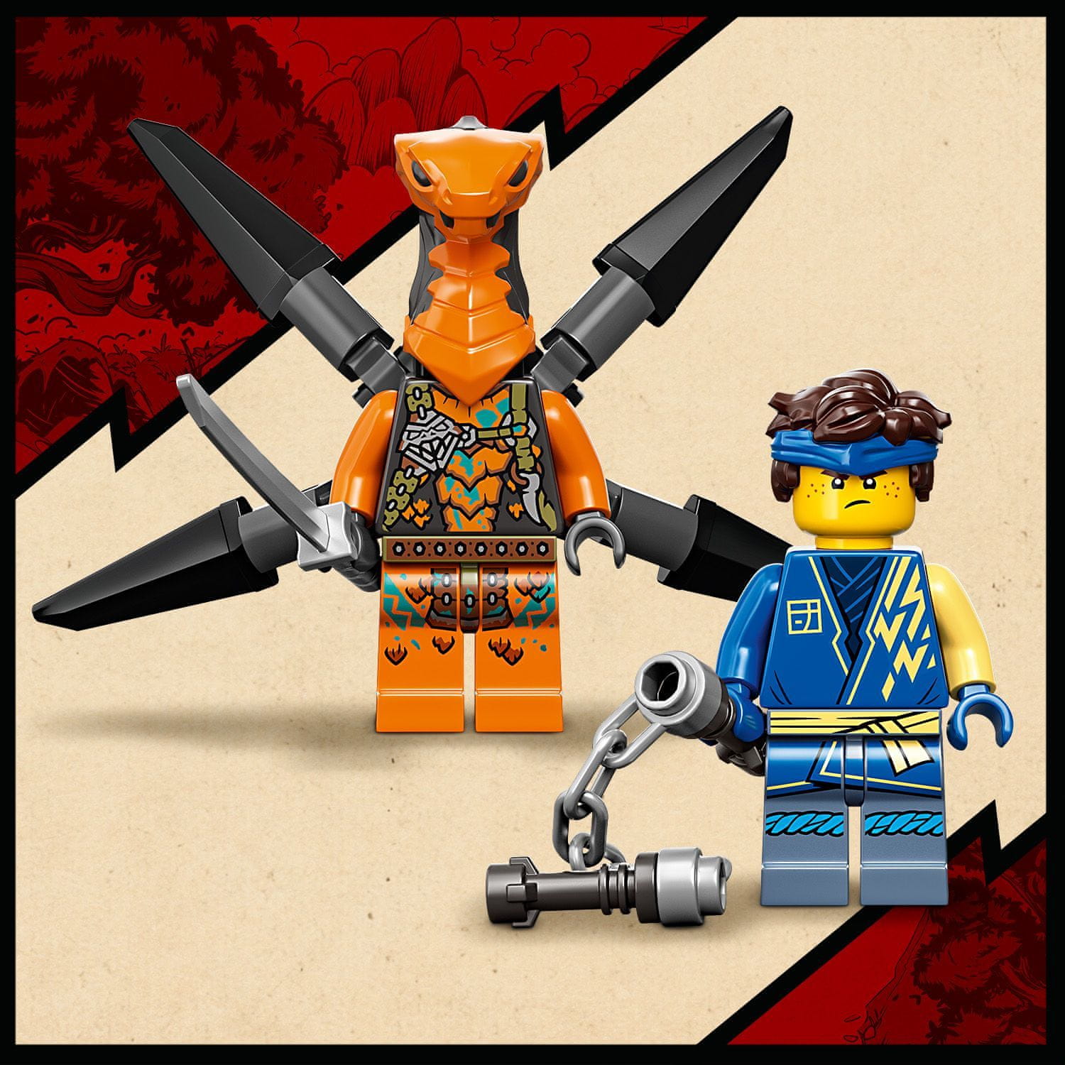  Ninjago 71760 Jay mennydörgő EVO sárkánya