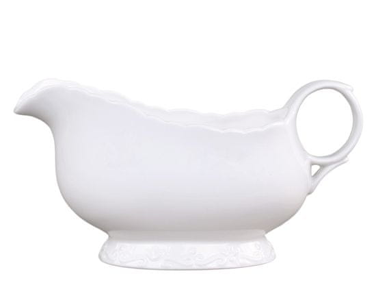 Chic Antique Porcelánový omáčník bílý Provence 410 ml