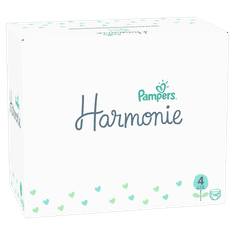 Pampers Harmonie Velikost 4, 160 Plenky, 9kg-14kg