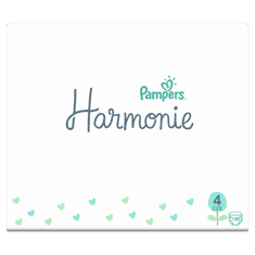 Pampers Harmonie Velikost 4, 160 Plenky, 9kg-14kg