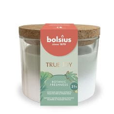 Bolsius Svíčka Bolsius True Joy Botanic Freshness, vonná, 75/80 mm, ve skle