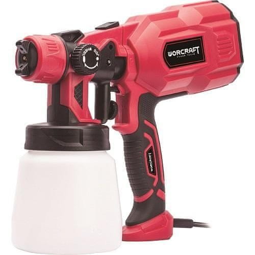 Worcraft  SG06-800, Stříkací pistole elektrická 550W, 800 ml