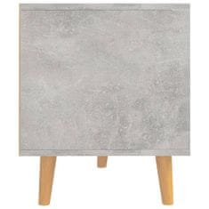 Greatstore TV skříňka betonově šedá 90 x 40 x 48,5 cm dřevotříska