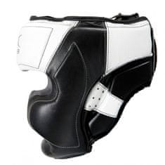 Hammer Boxerská helma HAMMER Sparring kožená černo/bílá L-XL