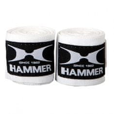 Hammer Boxerské bandáže HAMMER elastic 2,5m bílé