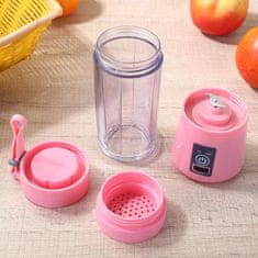 Alum online Přenosný USB smoothie maker - růžová