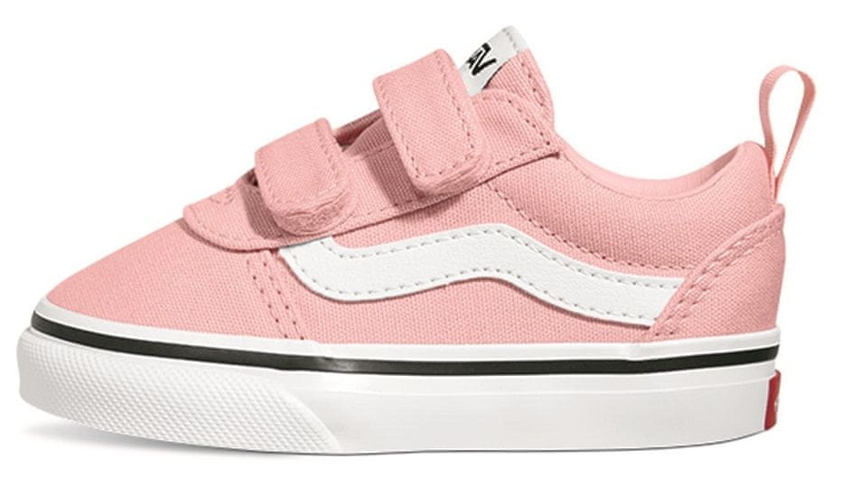 Vans dívčí tenisky TD Ward V Canvas powder pink/white VN0A4BTF9DX růžová 26