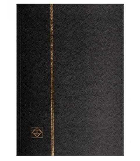 Leuchtturm Album na známky A4 64 stran černých, černé nevatované