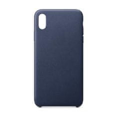 OEM Pouzdro z EKO kůže na iPhone 12 Pro MAX 6.7" navy blue