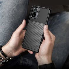 HURTEL OHEBNÝ KRYT POUZDRA THUNDER CASE PRO XIAOMI REDMI NOTE 10 / REDMI NOTE 10S ZELENÝ