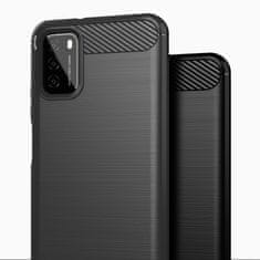 IZMAEL Pouzdro Carbon Bush TPU pre Xiaomi Poco X3 NFC - Modrá KP9410