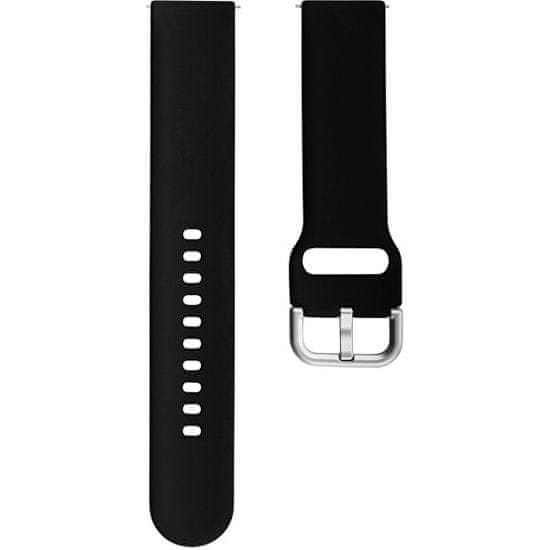 4wrist Řemínek pro Samsung Galaxy Watch - 20 mm BLACK