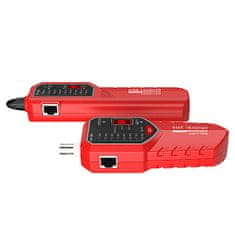 W-STAR W-Star Tester kabelů RJ45 WSNF168S, UTP/STP, BNC, detektor kabelů