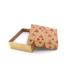 Beneto Exclusive Vánoční dárková krabička na šperky KP16-9-R