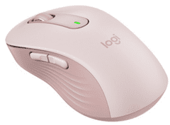 Logitech M650 L, bezdrátová, rose (910-006237)