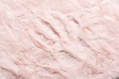 Chemex Koberec Plyšový Měkký Králík Fur Růžová 80x200 cm