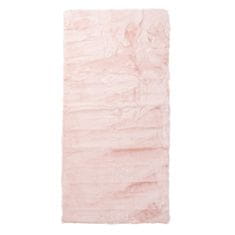 Chemex Koberec Plyšový Měkký Králík Fur Růžová 80x200 cm