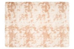Chemex Koberec Silk Lehký Soft Thick Shaggy Mr-576 L. Dyed Béžová 80x150 cm