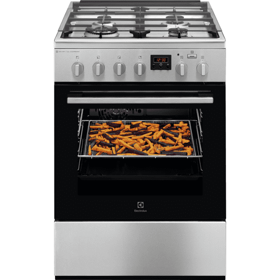 Electrolux kombinovaný sporák SteamBake LKK664200X