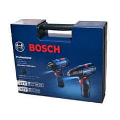 BOSCH Professional Aku vrtací šroubovák GSR 120-LI + rázový utahovák GDR 120-LI (0.601.9G8.023)