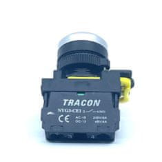 Tracon Electric Klasické tlačítko zelené 