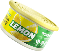 Natural Fresh Vůně do auta Organic plechovka s víčkem Lemon 42 g