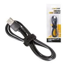 4Cars 4CARS Dátový a nabíjecí kabel Micro USB 1m