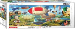 EuroGraphics Puzzle Vzducholodě - PANORAMATICKÉ PUZZLE