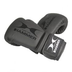 Hammer Fitness rukavice HAMMER Boxing PU 10 OZ černé