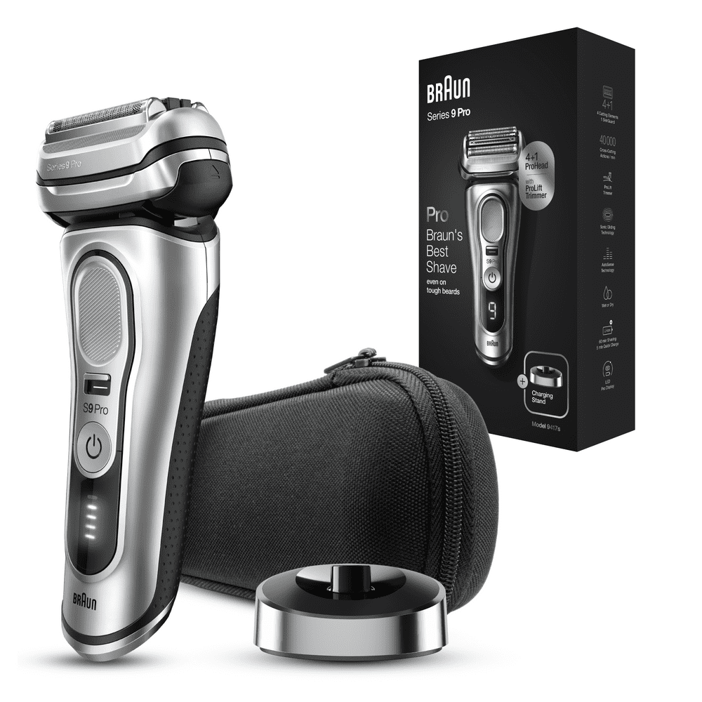 Braun pánský holicí strojek Series 9 Pro 9417s SILVER