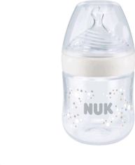 Nuk Kojenecká láhev Nature Sense s kontrolou teploty 150 ml bílá