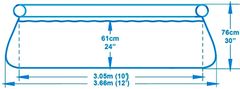 Bestway Fast Set 3,66 x 0,76 m 57274 + Kartušová filtrace