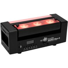 Eurolite AKKU Bar-3 Glow 3x 8W QCL, Flex, QuickDMX