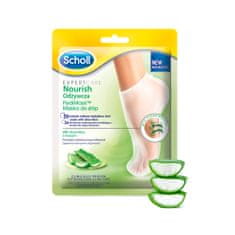 Scholl Scholl Vyživující maska na nohy s aloe vera Expert Care (Foot Mask) 1 pár