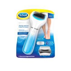 Scholl Scholl Elektrický pilník na chodidla Velvet Smooth a středně drsná rotační hlavice s mořskými minerály