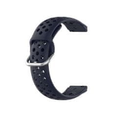 BStrap Silicone Dots řemínek na Garmin Venu 2S, dark blue