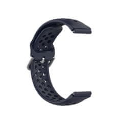 BStrap Silicone Dots řemínek na Garmin Venu 2S, dark blue