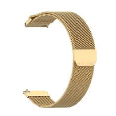 BStrap NEOGO SmartWatch Glam / Glam 2 Milanese řemínek, Gold