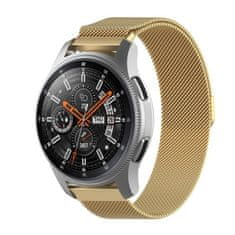 BStrap Milanese řemínek na Garmin Venu 2S, gold